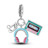 925 Sterling Silver Music Themed Charm - 20 Options