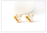 Stainless Steel Small Flat Back Animal Earrings - 20 Options