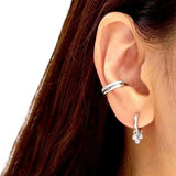 925 Sterling Silver & Gold Plated Hoop Earrings - 73 Options