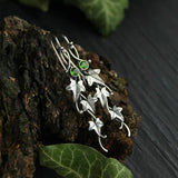 Fashion Crystal Vintage Leaf Earrings - 4 Options