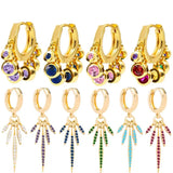 925 Sterling Silver & Gold Plated Hoop Earrings - 73 Options