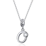 925 Sterling Silver Letter/Initial Necklace - 26 Options