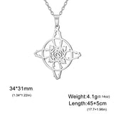 Stainless Steel Celtic Knot Necklace - 31 Options