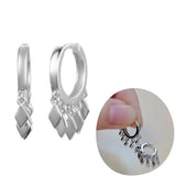 925 Sterling Silver & Gold Plated Hoop Earrings - 73 Options
