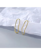 925 Sterling Silver Chain Earrings - 2 Options