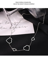Stainless Steel Love Heart Necklace