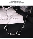 Stainless Steel Love Heart Necklace