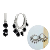 925 Sterling Silver & Gold Plated Hoop Earrings - 73 Options