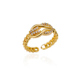 Stainless Steel Resizable Open Ring - 31 Options