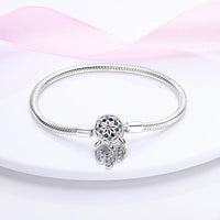 925 Sterling Silver Dream Catcher Charm Bracelet 17-20CM
