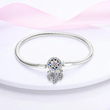 925 Sterling Silver Dream Catcher Charm Bracelet 17-20CM