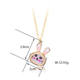 Fashion Cute Animal Glitter Necklace - 9 Options