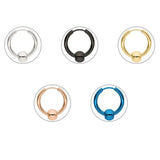 Stainless Steel Hoop/Ball Earrings - 15 Options