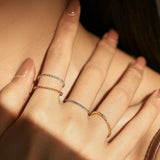 925 Sterling Silver Simple Stackable Dainty Ring - 11 Designs