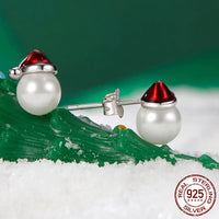 925 Sterling Silver Christmas Stud Earrings - 9 Options