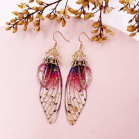 Handmade Fairy Wing Drop Earrings - 54 Options