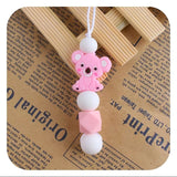 Food Grade Silicone Rainbow/Koala Bead Chew Necklace - 11 Options