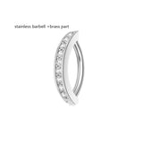 14G Titanium Belly Button Ring - 11 Options