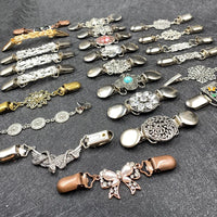 Fashion Cardigan/Blouse Privacy Clips - 24 Options