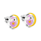 Stainless Steel Small Flat Back Animal Earrings - 20 Options