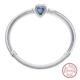 925 Sterling silver 17-20CM Charm Bracelet - Various Designs