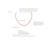 Stainless Steel Freshwater Pearl Gold Colour Necklace