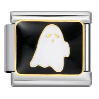 Stainless Steel Halloween Themed Italian Charm - 30 Options