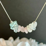 Fashion "Motherhood" Natural Crystal Necklace