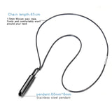 Stainless Steel  Breathing Anxiety Necklace- 2 Options - 5 Colours