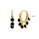 925 Sterling Silver & Gold Plated Hoop Earrings - 73 Options