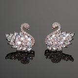 Fashion Swan CZ Earrings - 8 Options