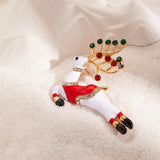 Fashion Christmas Crystal Brooch - 5 Options