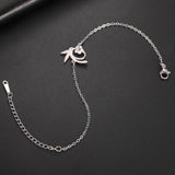 Stainless Steel Hummingbird Flower Bracelet - 6 Options