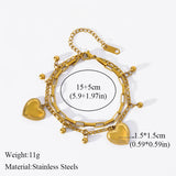 Stainless Steel Gold Colour Bracelet - 10 Options