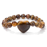 Fashion Natural Stone Bracelet - 3 Sizes - 5 Designs
