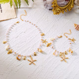 Fashion Ocean Themed Imitation Pearl Necklace/Bracelet/waist chain - 8 Options