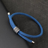 Fashion 4mm Nylon Cord Adjustable Bracelet - 5 Colours
