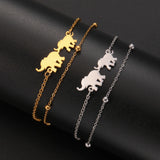 Stainless Steel Elephant Bracelet - 5 Options