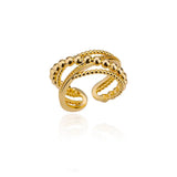 Stainless Steel Resizable Open Ring - 31 Options