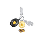 925 Sterling Silver Music Themed Charm - 20 Options