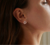 925 Sterling Silver Celtic Knot Stud Earrings