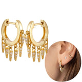 925 Sterling Silver & Gold Plated Hoop Earrings - 73 Options