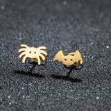 Stainless Steel Halloween Themed Earrings - 20 Options