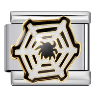 Stainless Steel Halloween Themed Italian Charm - 30 Options