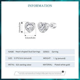 925 Sterling Silver Simple CZ Small Ball/Flat Back Studs - 12 Options