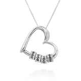 Personalized Name Heart Necklace - 3 Colours - Up to 4 Names