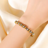 Stainless Steel Metal 2-Colour Necklace/Bracelet/Set - 2 Designs