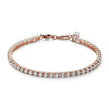 925 Sterling Silver Cubic Zirconia Tennis Bracelet - 14 Options