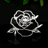 Fashion Minimalist Hollow Brooch - 2 Colours - 7 Options