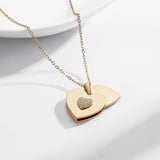 Stainless Steel Customised Heart/Envelope Necklace - 5 Options